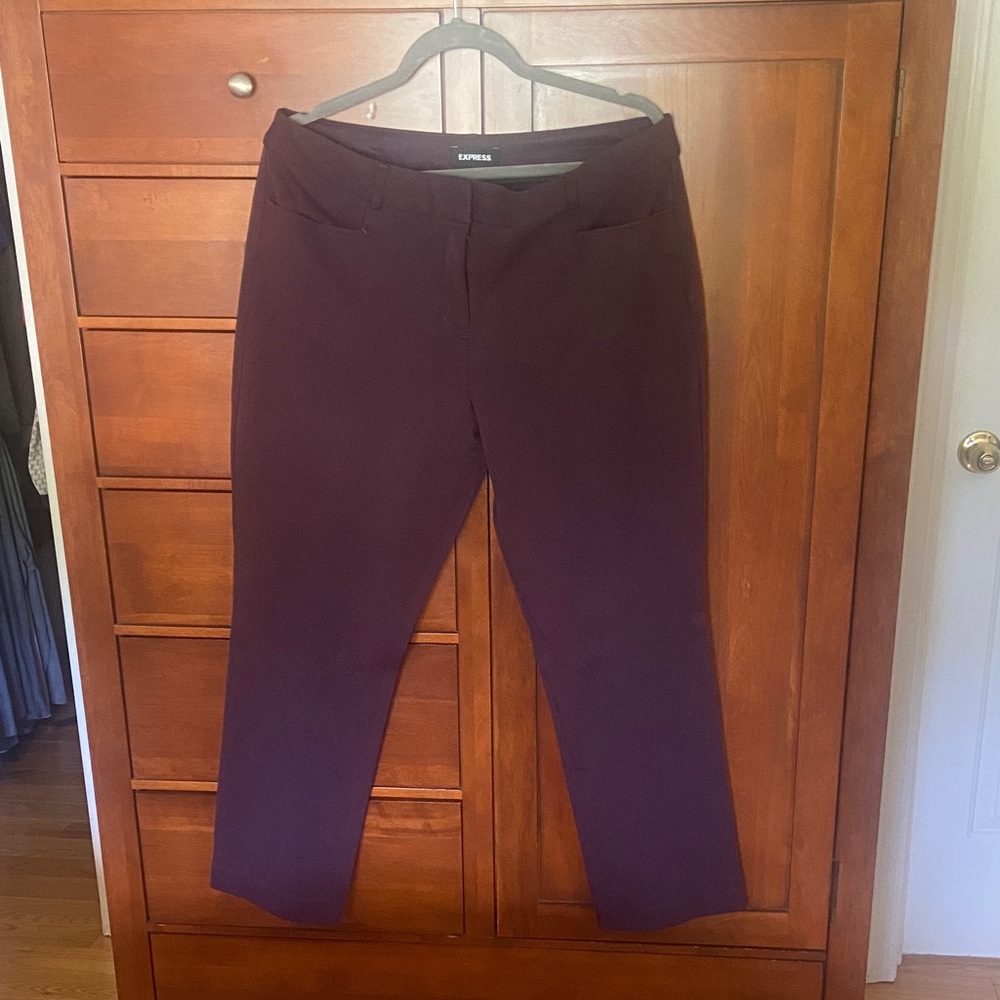 Express Deep Purple Pants